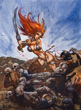 Simon Bisley - Red Sonja