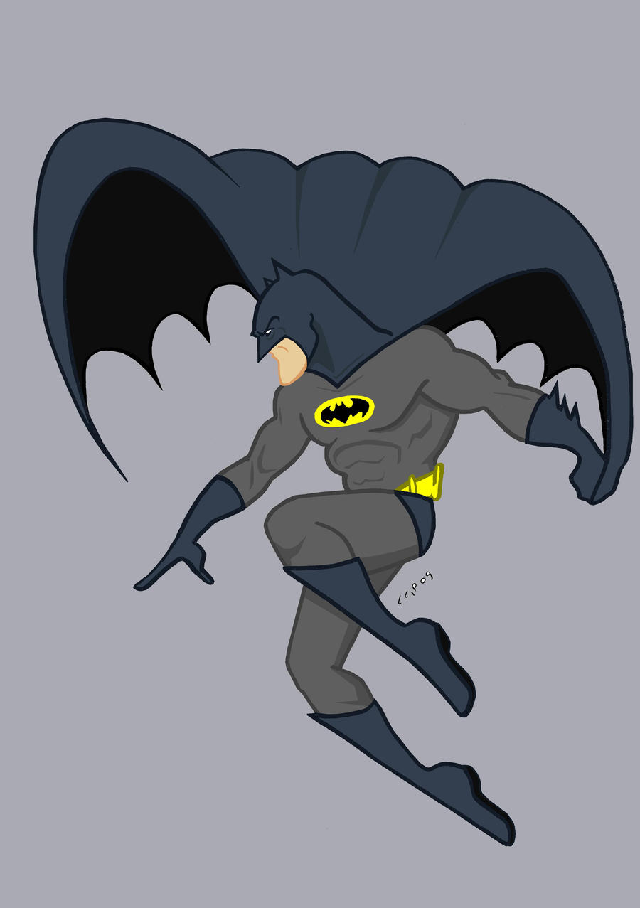 Batman Jumping by Kryptoniano on DeviantArt