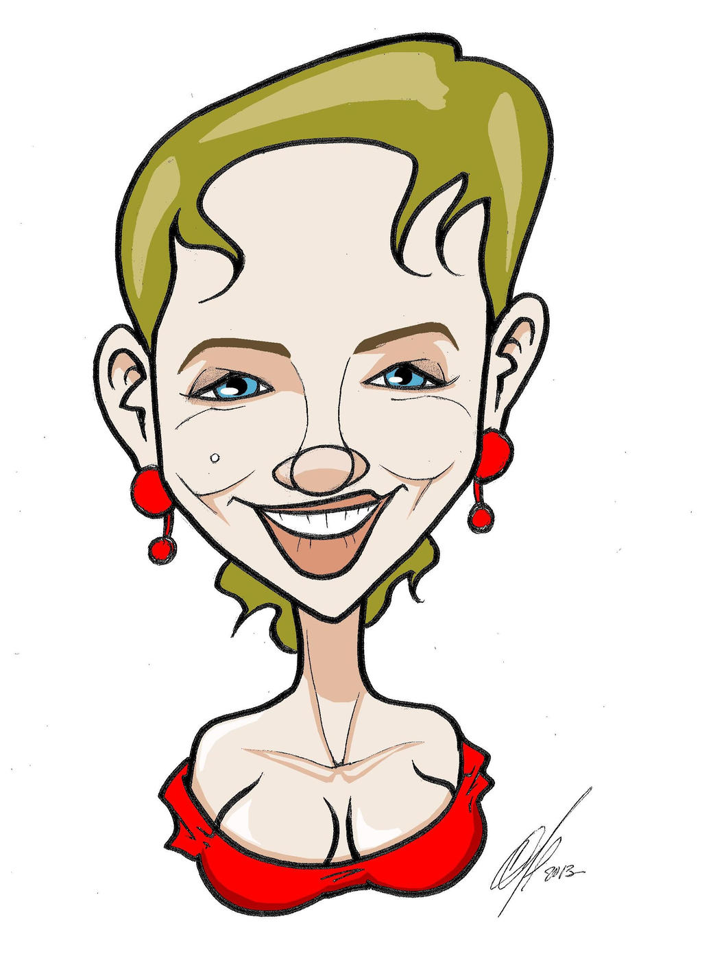 Scarlett Johansson Toon