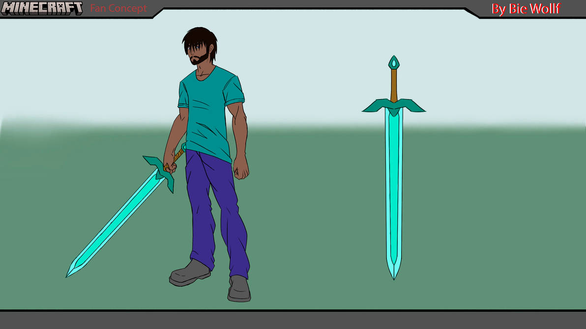 Rpg Steve Concept Art Steve Minecraft by BieWollf on DeviantArt