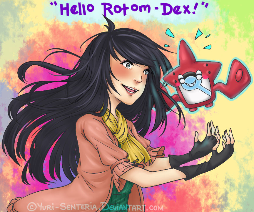 Hello Rotom Dex