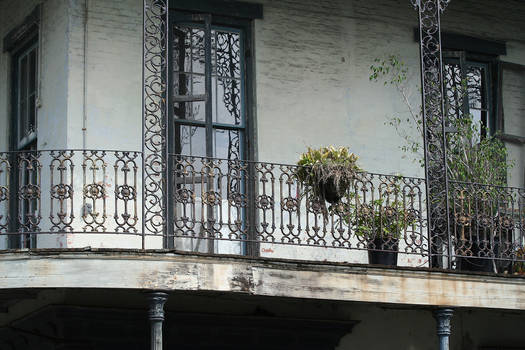 Bourbon Street Balcony