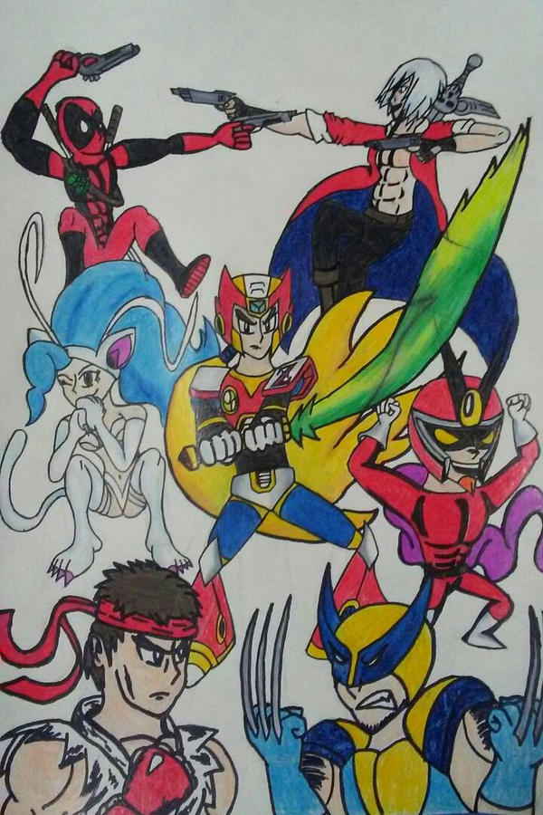 Marvel VS Capcom by Coopetro on DeviantArt