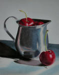 Pitcher of Cherries by ElwynEllessar