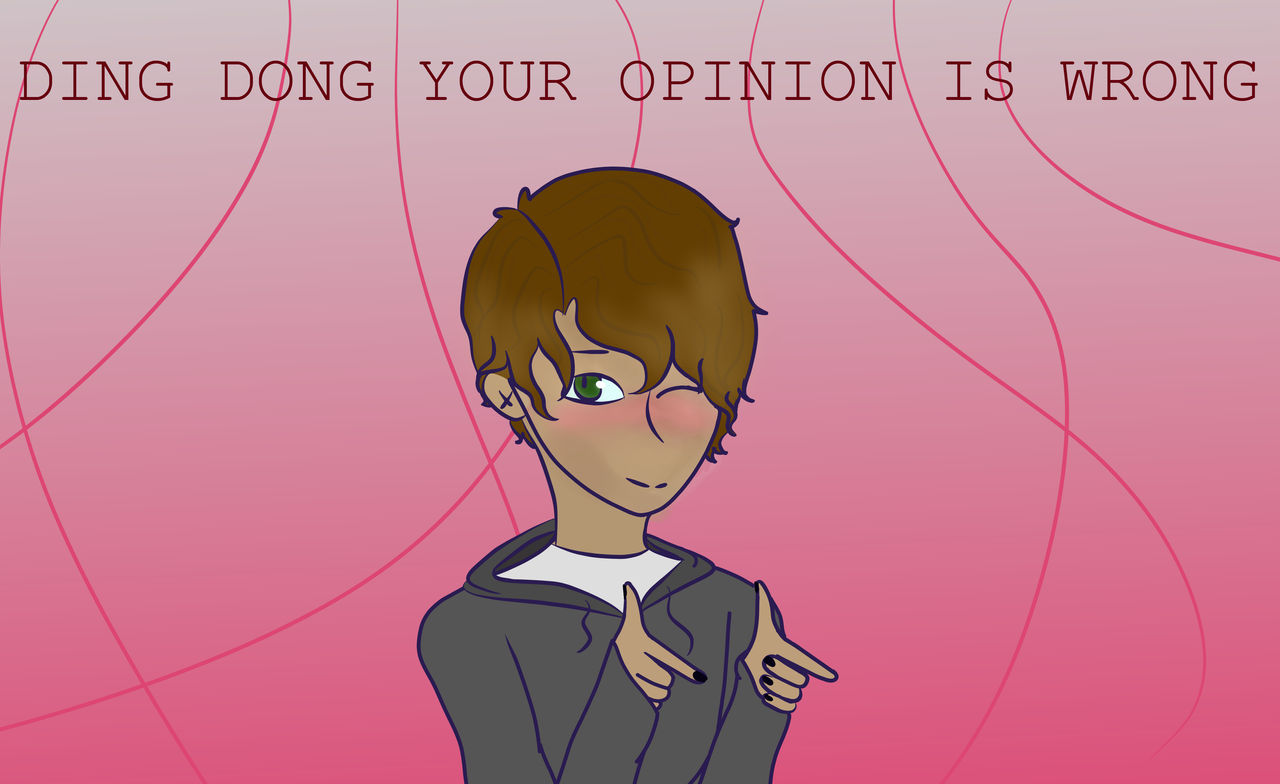 Ding Dong Your Opinion Is Wrong By Animefreak9399 On Deviantart