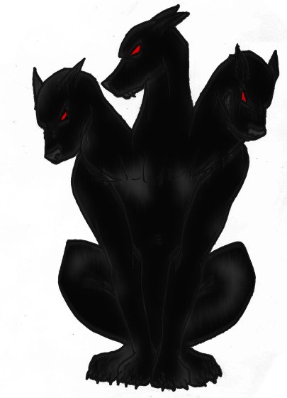 Cerberus colored