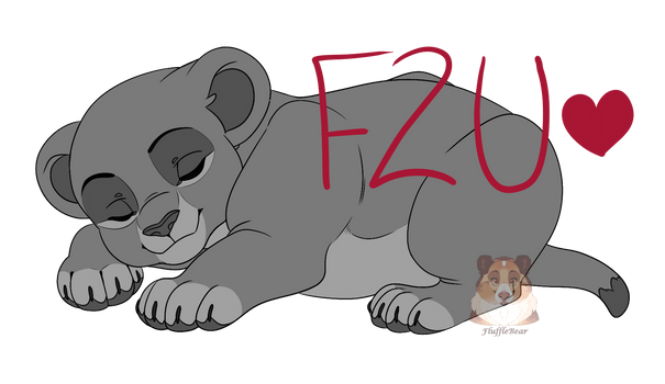 F2U Sleepy Lion Cub Base!