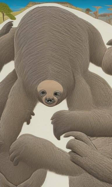 Sloth City by Flaubert1 on DeviantArt