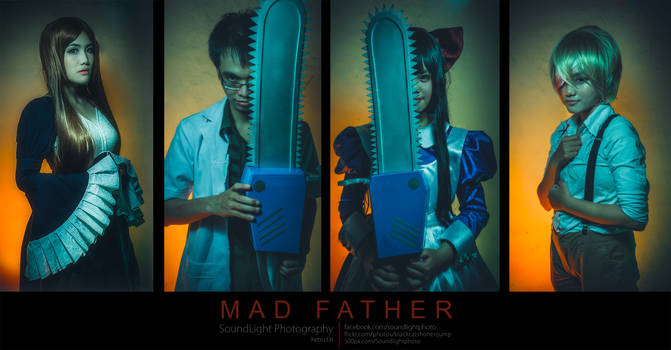 Mad father cosplay.