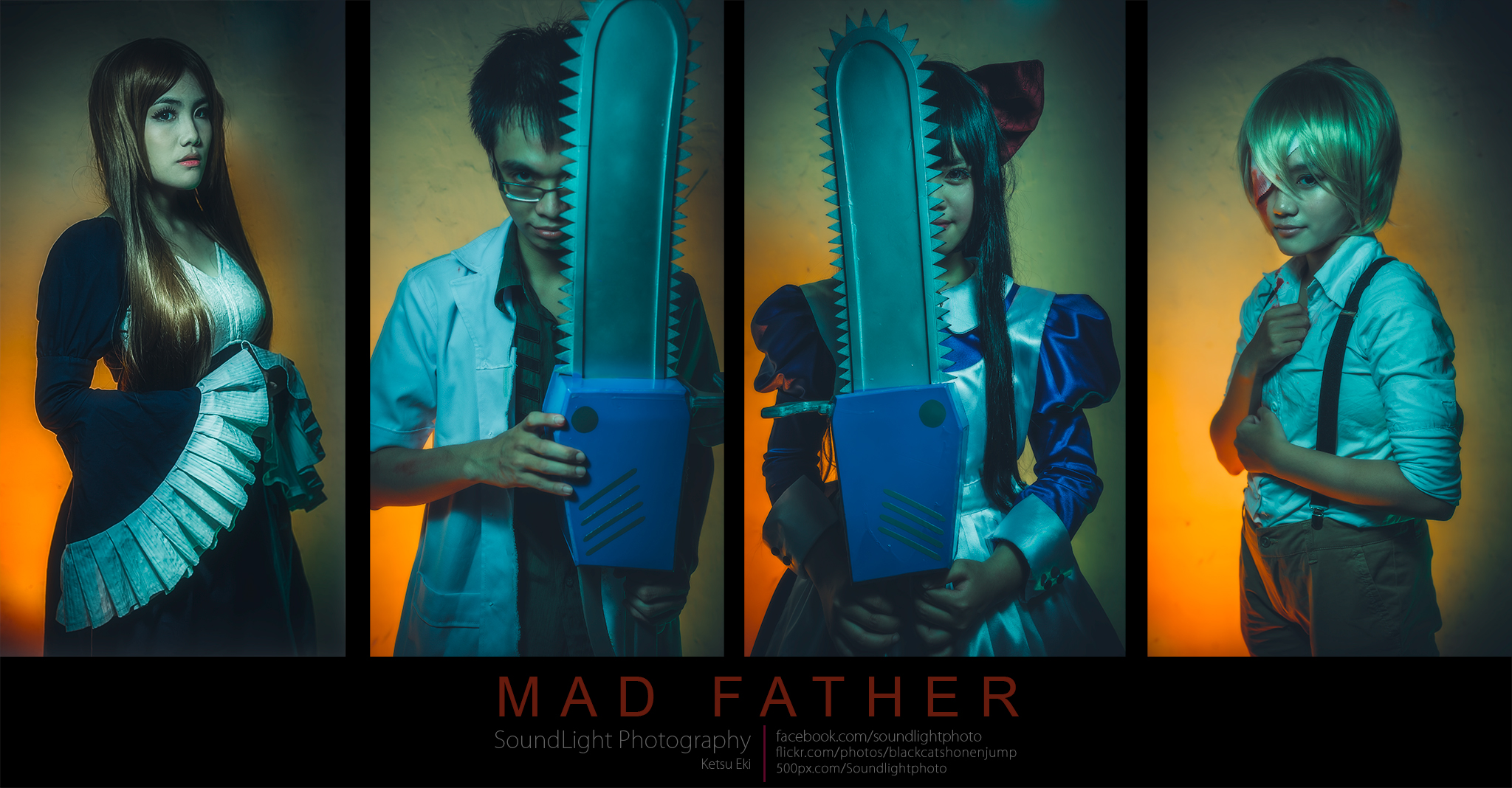 Mad father cosplay.