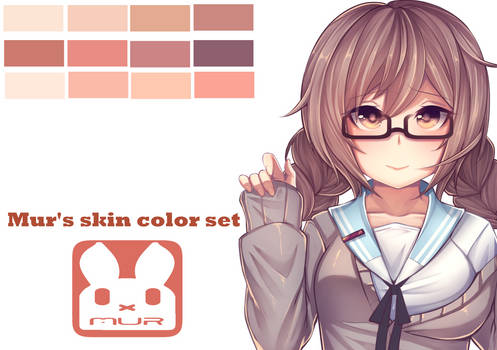 Mur's skin color set.