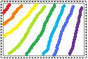 rainbow stamp