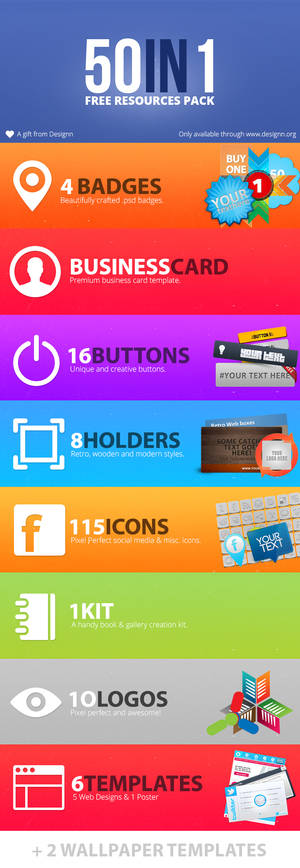 50in1 Free Photoshop Resources Bundle