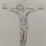 Master study of Leon Bonnat's Crucifixion 