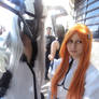 Bleach Shirosaki and Orihime Cosplay