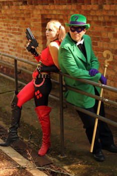 Harley Quinn And Riddler