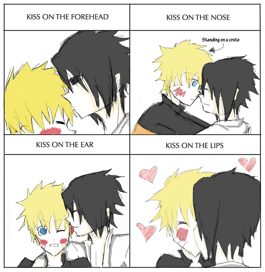 Kiss Meme - Sasunaru by High-on-happiness on DeviantArt Kiss Meme - Sasunaru by High-on-happiness on DeviantArt