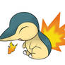 Cyndaquil-non background