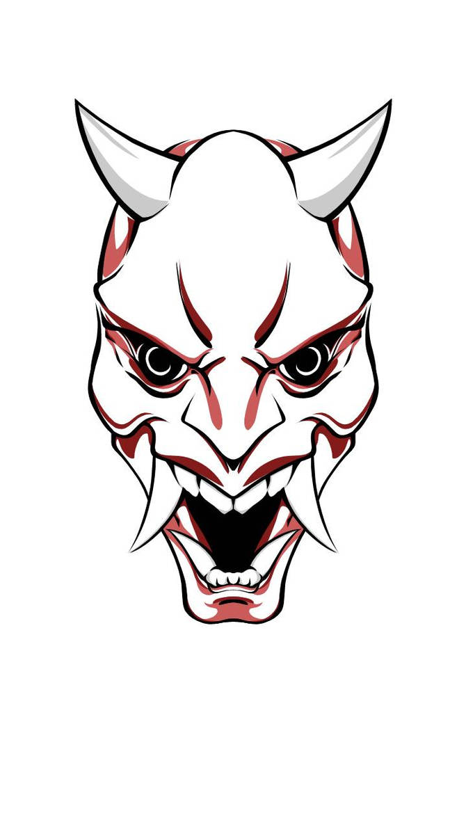 Oni Mask by BlightXP on DeviantArt