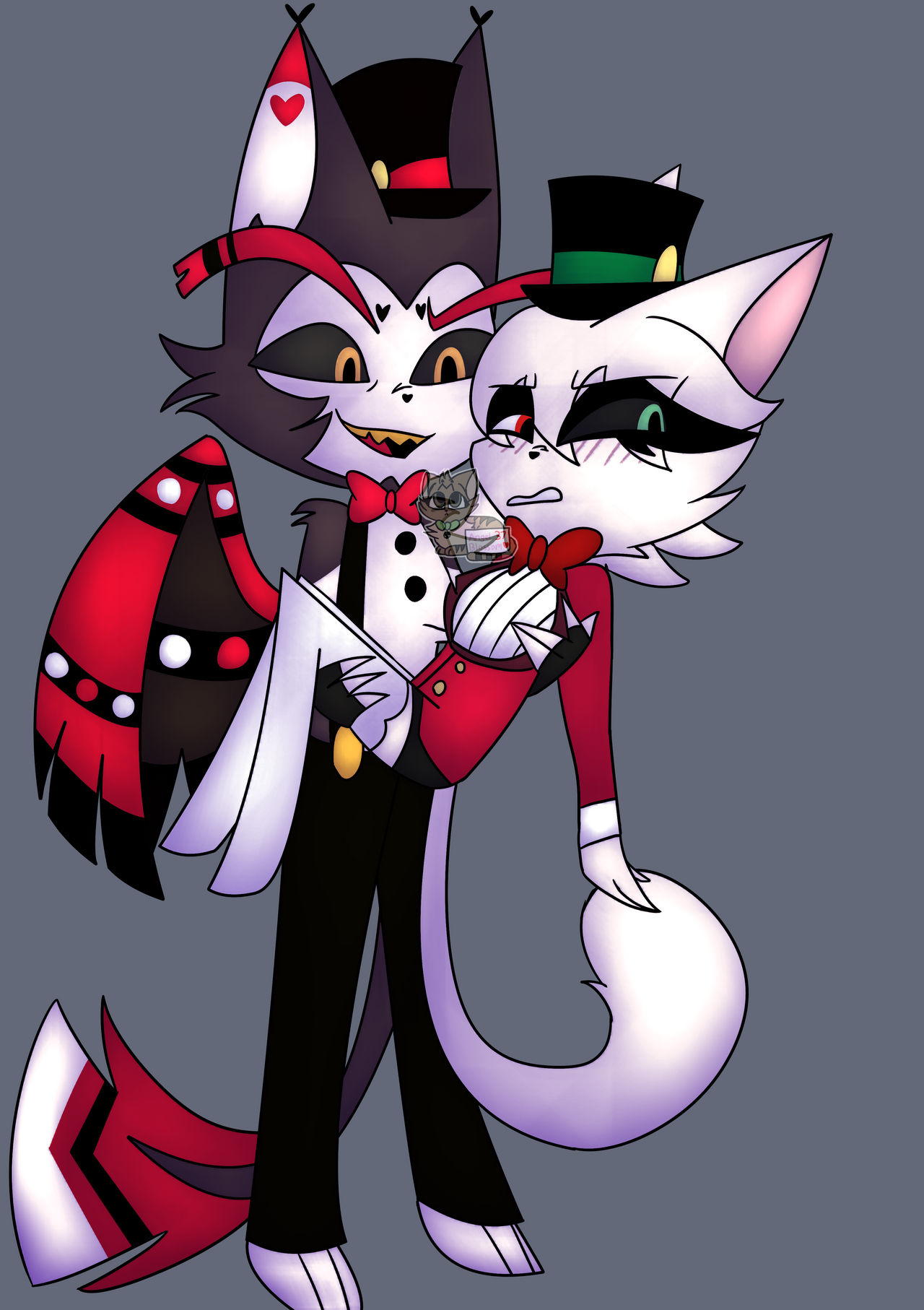 Husk x Tenshi by OctaviaKinnie on DeviantArt