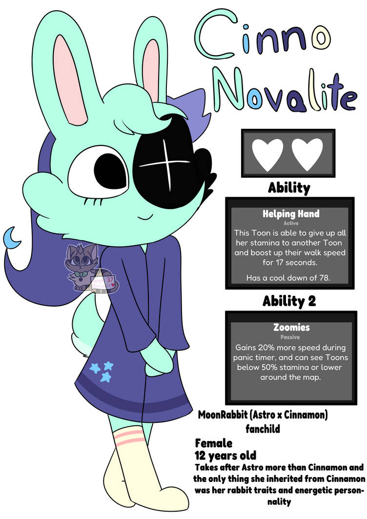 MoonRabbit fanchild by OctaviaKinnie on DeviantArt