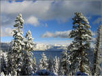 Tahoe Lake after Snow