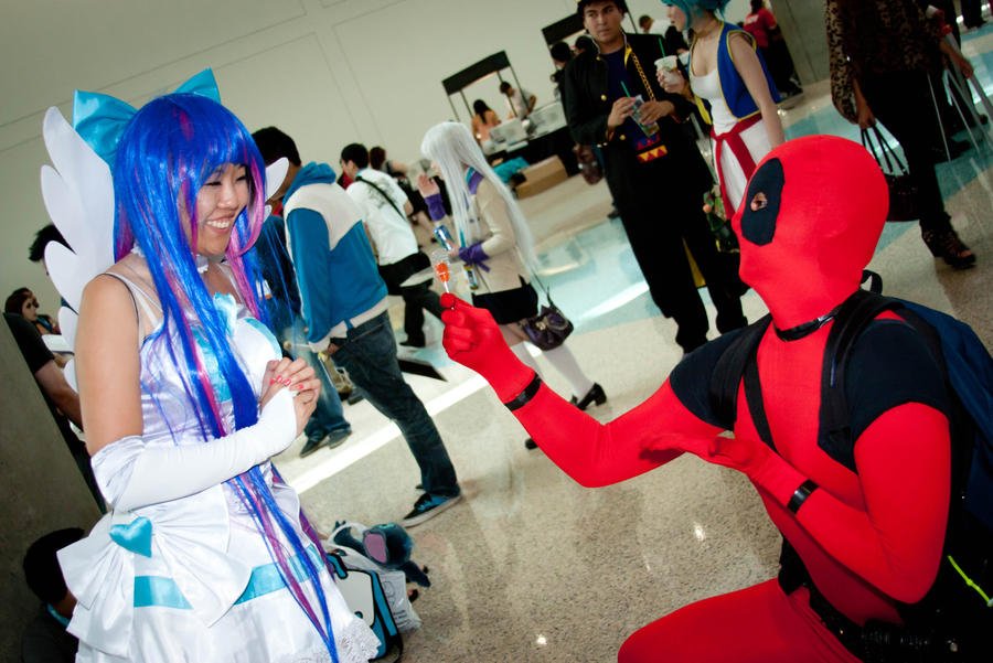 Stocking and Deadpool by Nomisissimon on DeviantArt