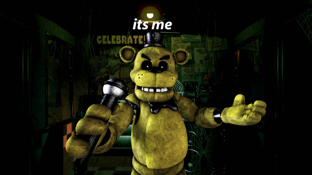 Fnaf 1 Golden Freddy by springfoxy456 on DeviantArt