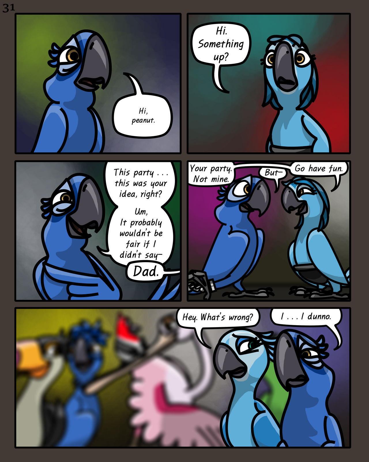 Goodreads Comic Rio Rio: Triple Time - page 31 by LongLiveTheSpix on DeviantArt