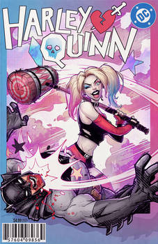 Harley Quinn mock-up cover
