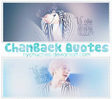 [Pack Cover] Baekhyun - Chanyeol Quote