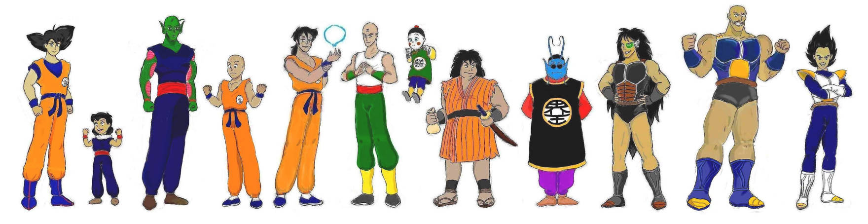 Dragon Ball Z - History Pages by 4ele on DeviantArt