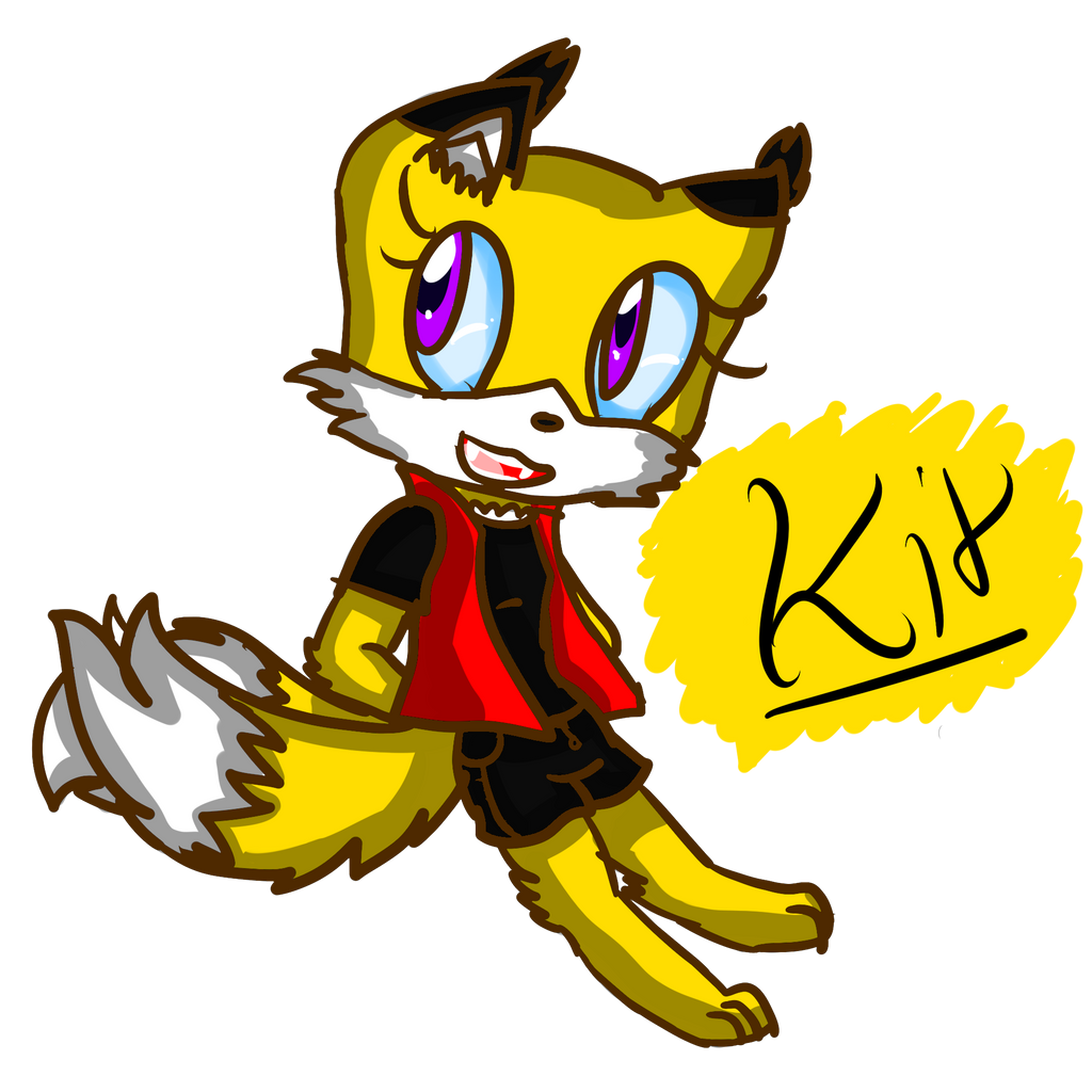 :Request: Kit the Fox by NightZoneCop on DeviantArt