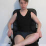Crossed Legs Chair 4 (FTM)