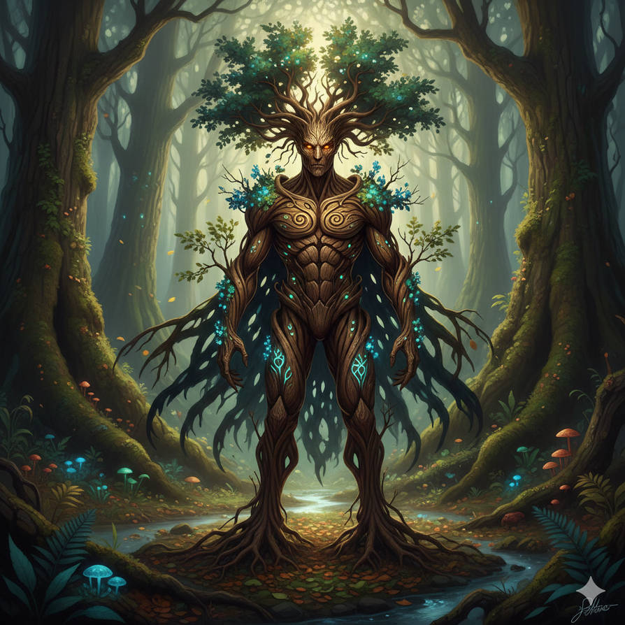 Tree Ents Deviantart Treecreature by AegisAnkh on DeviantArt