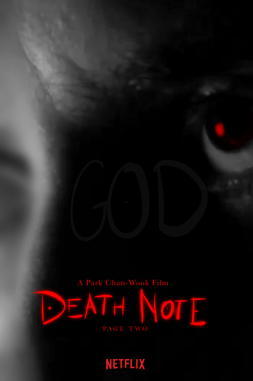 Death Note: The Movie Poster by BlackMageAlodia on DeviantArt