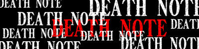 death note banner by cyberandnatty on DeviantArt