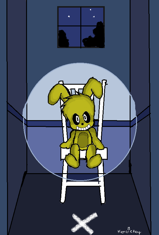 Fun with Plushtrap Scene  Five Nights at Freddy's 4 Game 