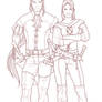 pencils for lady Blaumeux and baron Rivendare