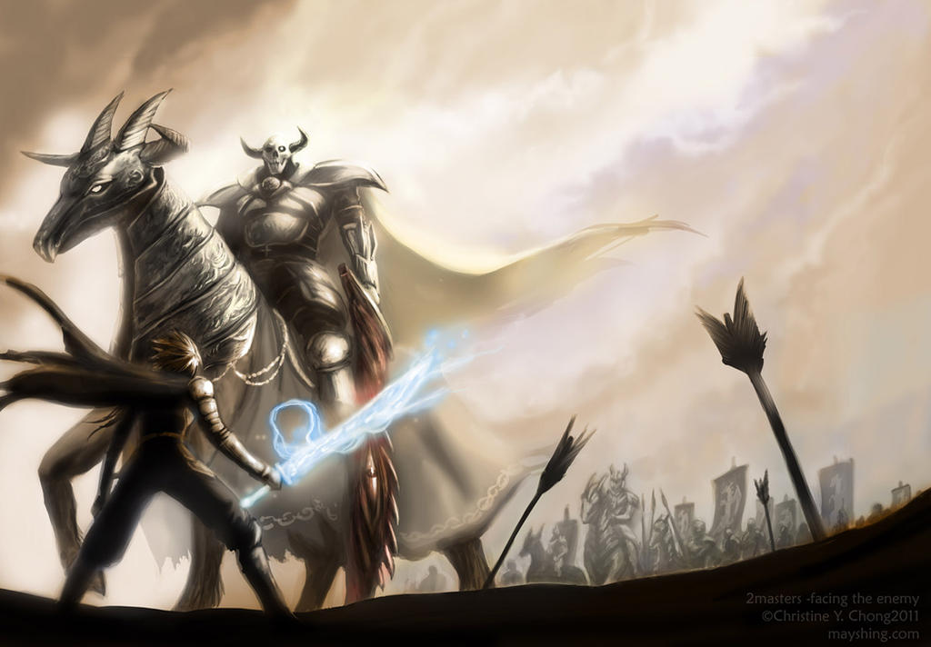 2Masters-facing the enemy