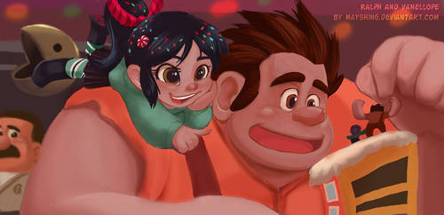 Ralph and Vanellope