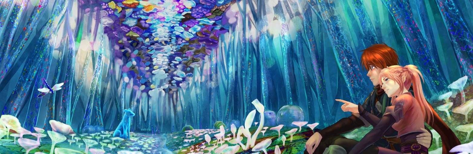 Glass Forest Banner by mayshing