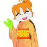 Monet Kimono Chibi