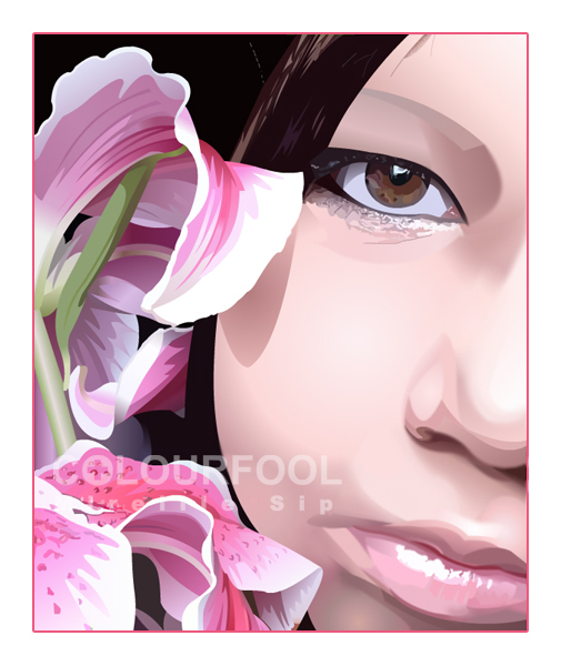 Girl Flower by Colourfool