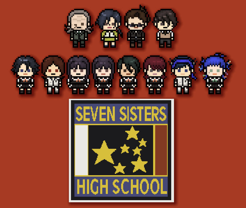 Persona 2 Seven Sisters High School by TatsuyoDragneel on DeviantArt