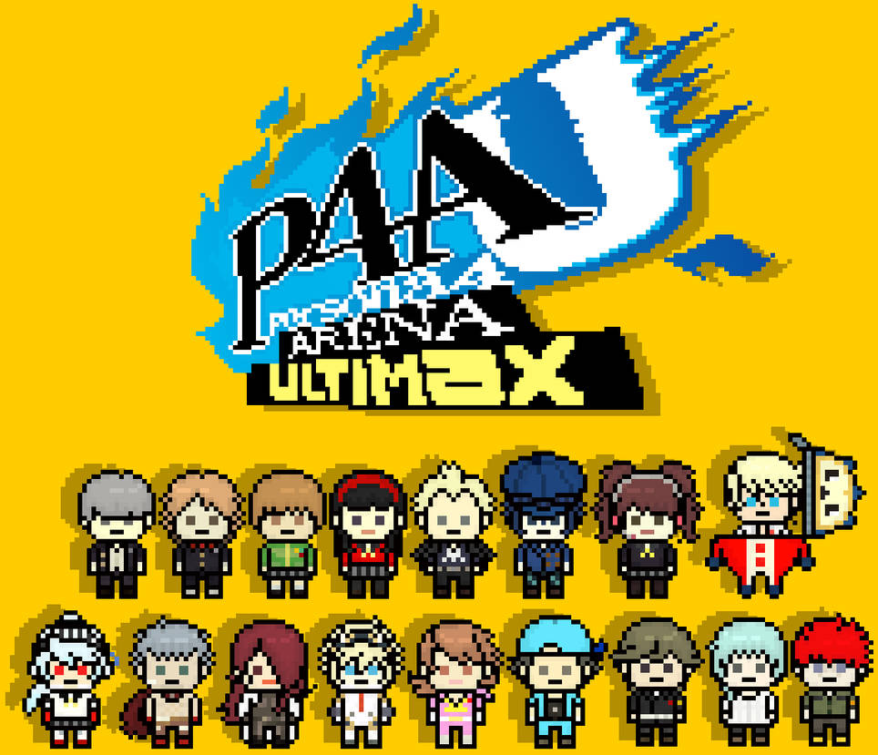 P4a Persona 4 Arena/Ultimax cast by TatsuyoDragneel on DeviantArt