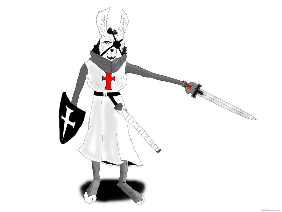 Templar bunny by dorchen on DeviantArt