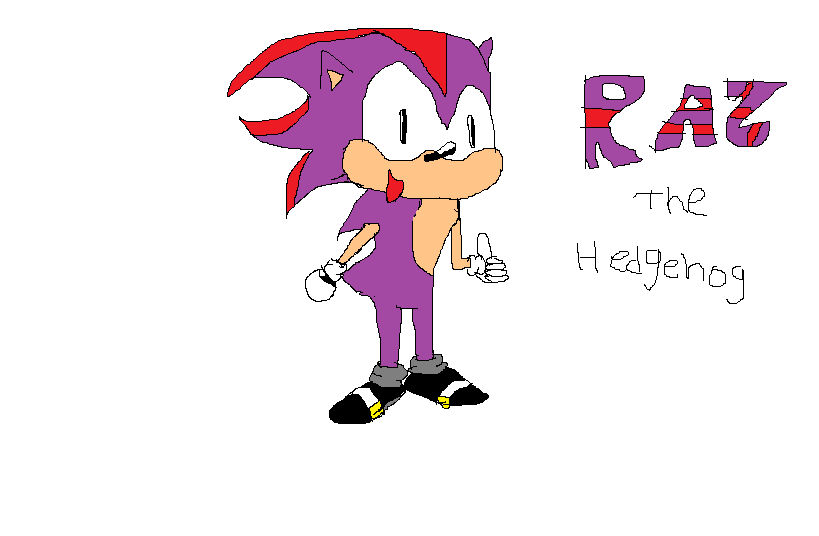 raz the hedgehog by crazytime3 on DeviantArt
