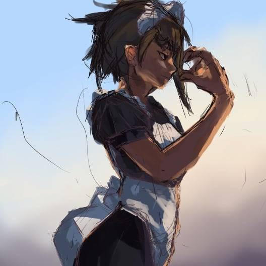 Maid oc by SpentStar on DeviantArt