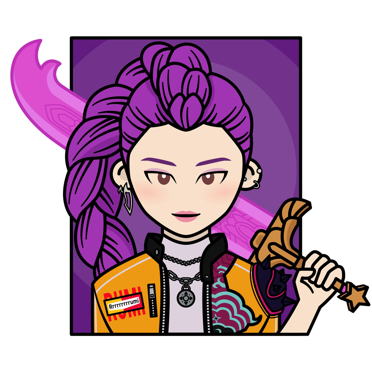 Huntrixm Rumi Rumi - huntrix by chibivolk on DeviantArt